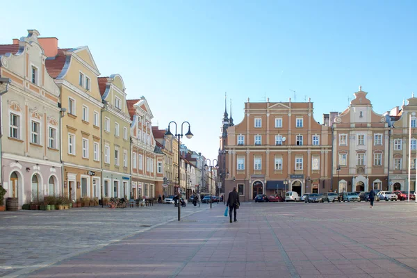 オポーレ ポーランド 2019 旧市街マーケット広場近くのオポーレ市内中心で エディトリアル イメージ — ストック写真