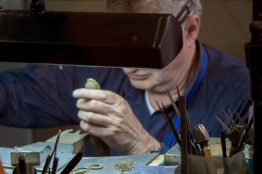 Amsterdam/Hollanda, 06 Nisan 2019: Diamant Museum Amsterdam