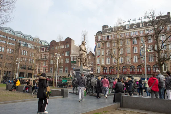 Άμστερνταμ Κάτω Χώρες Απριλίου 2019 Περπατήστε Στους Δρόμους Του Άμστερνταμ — Φωτογραφία Αρχείου