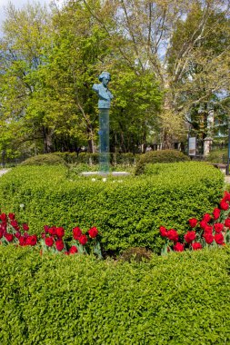Wroclaw / Poland - April 22 2019: Architecture, attractions, transportation and people in a beautiful spring historical Polish city.