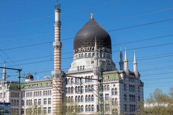 Yenidze is a former tobacco factory in Dresden. Style of mosque.