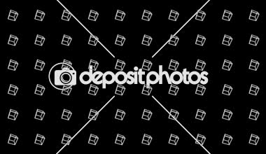 Geometrik küp deseni. Küp dansı. İş sembolü döngü animasyonu. İş ağı tasarımı.