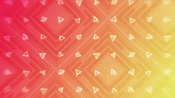 商业设计的现代梯度 抽象彩虹背景在柔和五颜六色的渐变 循环动画 — 图库视频影像