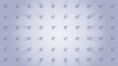 Geometrik piramit deseni. Piramit dansı. İş sembolü döngü animasyonu. İş ağı tasarımı.