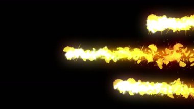 Sonbahar yapraklarının dönüşü. Sonbahar arka plan bırakır. Cg ginkgo konfeti animasyon. Japon kültürü. Soyut arka plan.