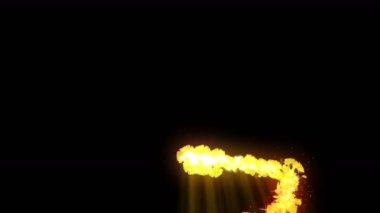 Sonbahar yapraklarının dönüşü. Sonbahar arka plan bırakır. Cg ginkgo konfeti animasyon. Japon kültürü. Soyut arka plan.