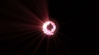 Renkli yaprakları düşüyor. Bahar çiçeği arka planı. Çiçeklerin oldukça parlak yaprakları.