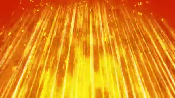 Мультипликация Манги Комиксов Действие Скорость Эффекты Искрами Световые Лучи Взрывы — стоковое видео