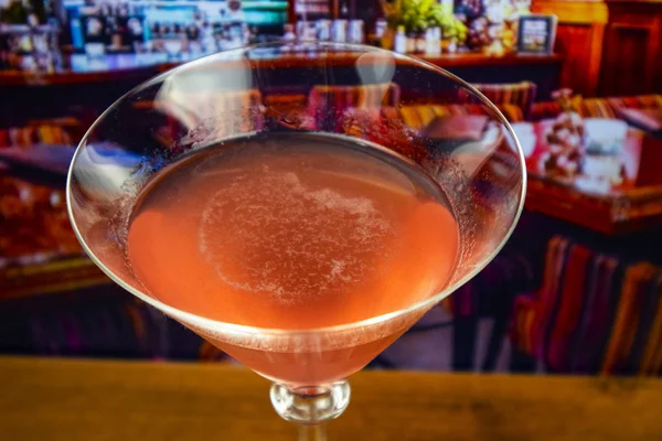 Kosmopolitischer Cocktail Martini Glas — Stockfoto