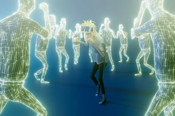 VR oyunlarıyla eğlenmek, 3D canlandırma