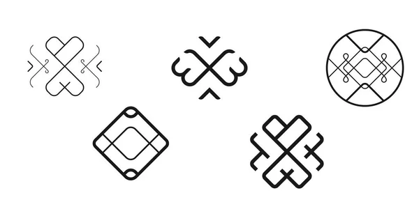 Уникальный Логотип Который Поможет Вашему Бизнесу Вырасти — стоковый вектор