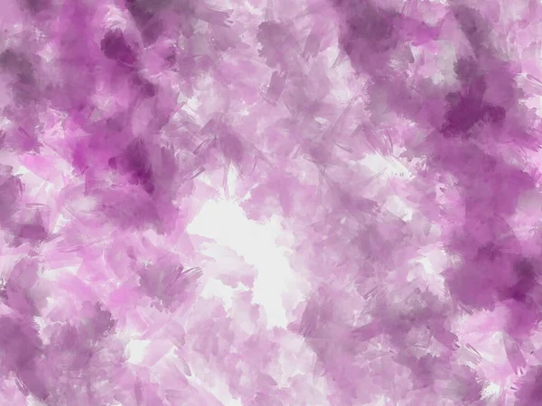 Violet Pastel Abstrait Aquarelle Fond Avec Des Masques Brosse Texture — Photo