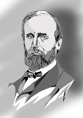 Rutherford Birchard Hayes on dokuzuncu Cumhurbaşkanı Amerika Birleşik Devletleri (4 Mart 1877-4 Mart 1881) olduğunu. O geçmiş biri bize kirli olarak kabul seçimleri sonucu Cumhurbaşkanı oldu.