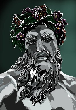 Antik Yunan mitolojisinde, yüksek deniz tanrısı Poseidon. Neptün, Roma mitolojisinde denizler ve akarsu Tanrıdır. Eski Roma tanrılardan biri