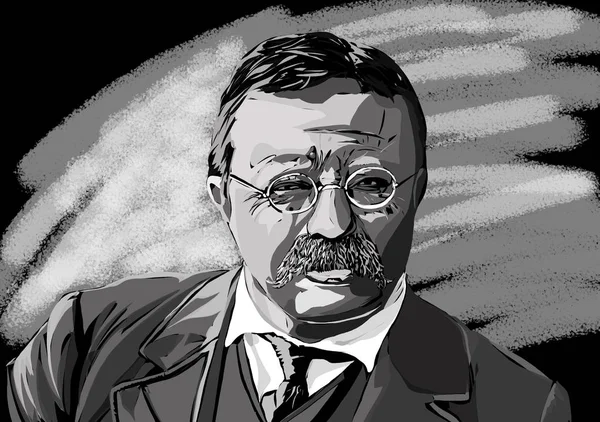 Theodore Roosevelt Abd Politikacı — Stok fotoğraf