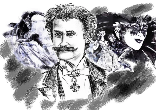 Johann Baptiste Strauss Ii - Avusturyalı besteci, şef ve kemancı, 