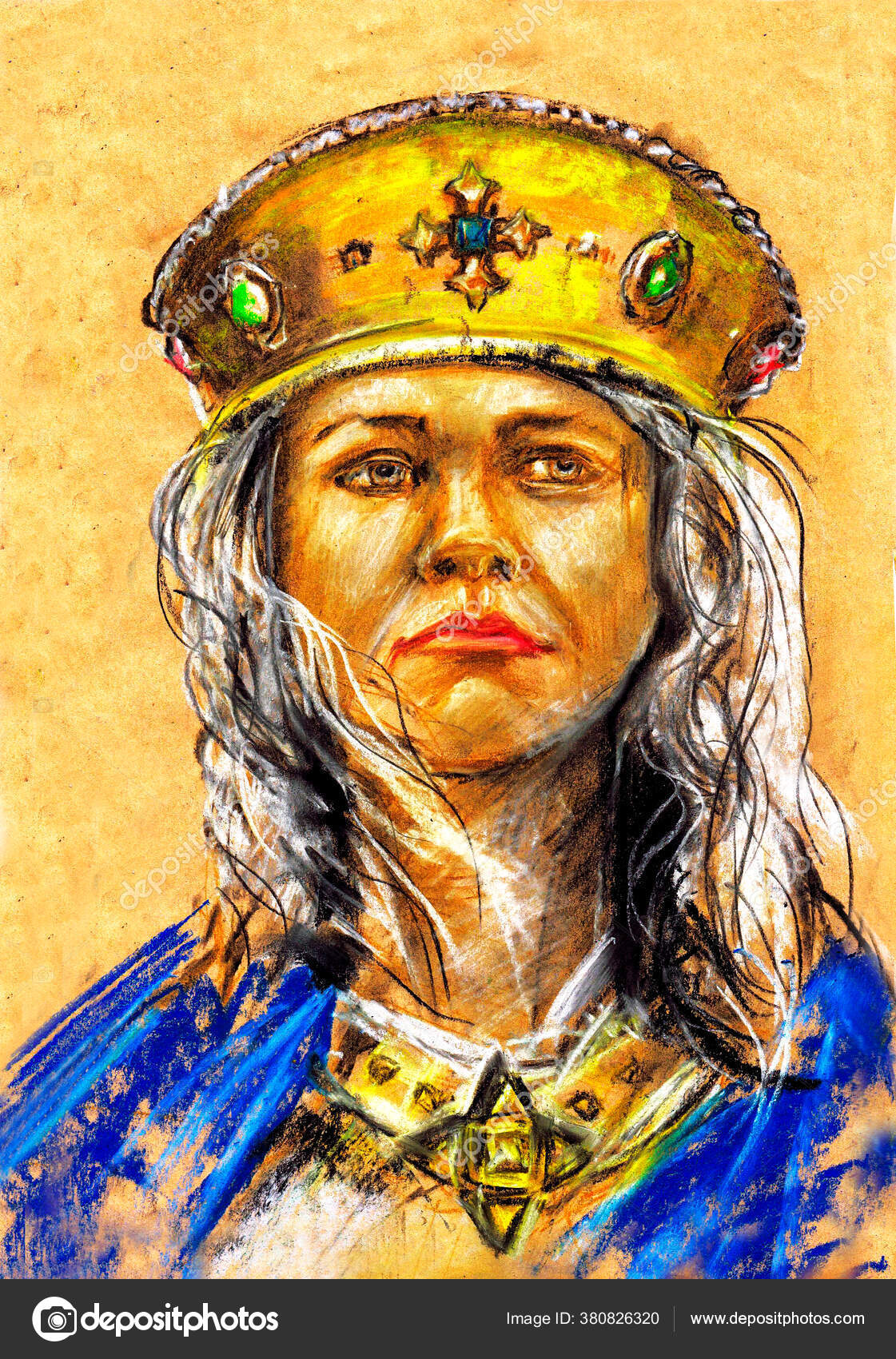 Series Kings England Matilda Maud Queen England 1141 Daughter Heiress Stock Illustration by