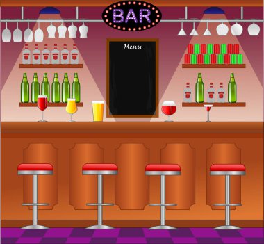 Bar, kafe veya barın içi