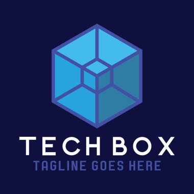 Teknik Kutu Teknolojisi Logo Tasarımı İş ve Şirket İçin İlham