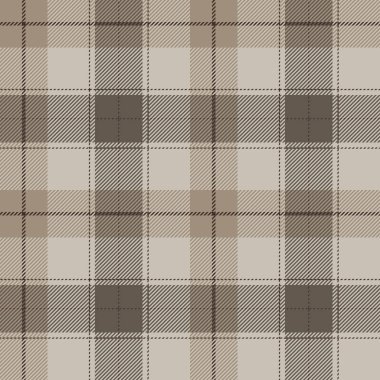Ekose (tartan) Dikişsiz desen. Brown, haki ve tan. İskoç, oduncu ve yenilikçi moda stil.