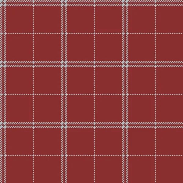Tartan Přehoz Vzor Bezešvé Šedé Pruhy Červeným Pozadím Skotská Dřevorubec — Stockový vektor