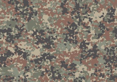 Askeri ve avcılık kamuflaj 'lekeli' Dikişsiz desen. Beş renk. Çok etkili doğal ortamda.