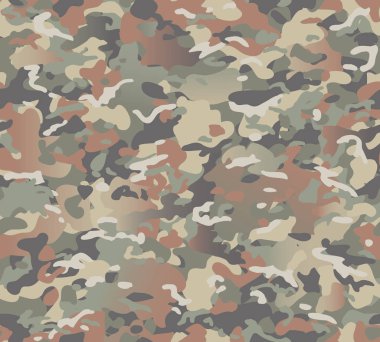 Kamuflaj seamless modeli. Gradient etkisi