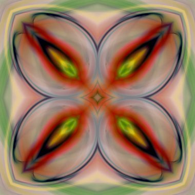 Mürekkep patlayabilir yaymak yumuşak kavramı simetrik desen süs dekoratif çiçek Dürbünü hareketi geometrik daire ve yıldız şekiller soyut boya fırçası oryantal süsler