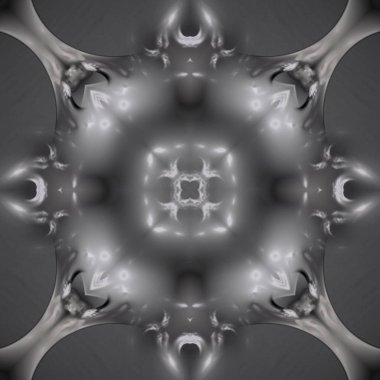 Mürekkep patlayabilir yaymak yumuşak kavramı simetrik desen süs dekoratif çiçek Dürbünü hareketi geometrik daire ve yıldız şekiller soyut boya fırçası oryantal süsler