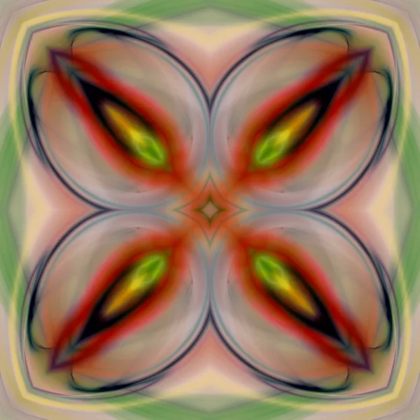 Mürekkep patlayabilir yaymak yumuşak kavramı simetrik desen süs dekoratif çiçek Dürbünü hareketi geometrik daire ve yıldız şekiller soyut boya fırçası oryantal süsler