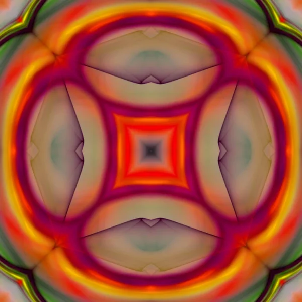 Boya fırça mürekkep patlayabilir yaymak yumuşak kavramı simetrik desen süs dekoratif çiçek Dürbünü hareketi geometrik daire ve yıldız şekiller soyut oryantal süsler