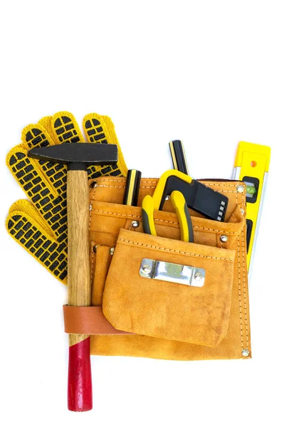 İzole beyaz arka plan üzerinde ana oluşturucu için profesyonel araçlar.