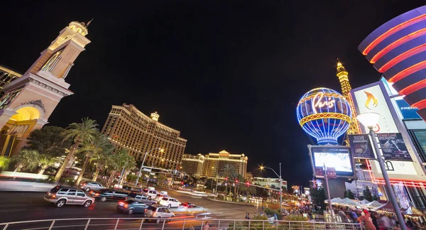 Juni 2014 Las Vegas Usa Bellagio Palast Und Paris Auf — Stockfoto