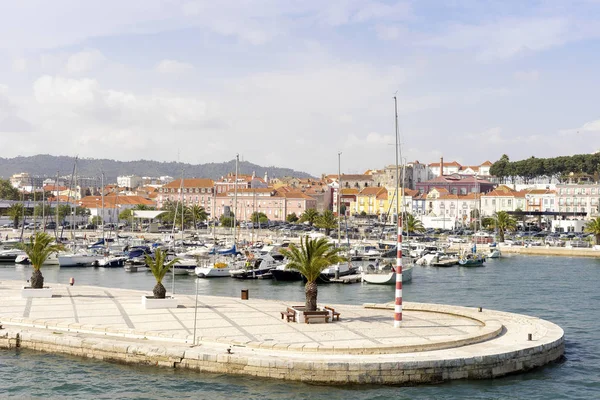 View Old City Setubal Marina Portugal — Stock Photo, Image