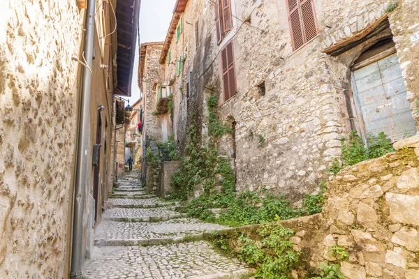 Medeltidsstaden Artena, Lazio, Italien — Stockfoto