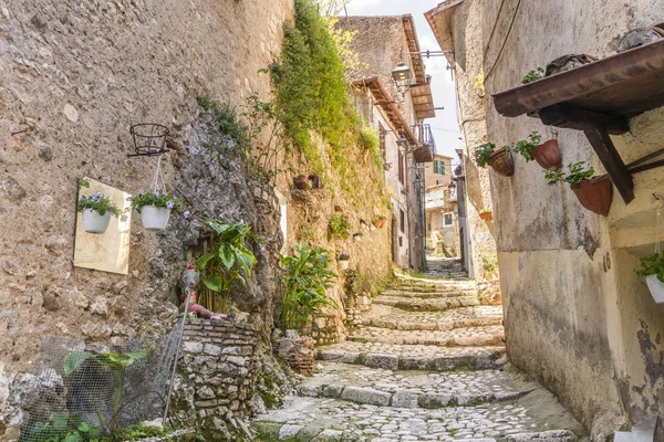 Mittelalterliche stadt artena, lazio, italien — Stockfoto