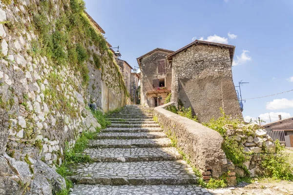 Cidade medieval de Artena, Lazio, Itália — Fotografia de Stock