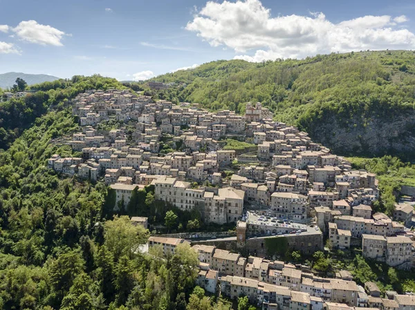 Ville médiévale d'Artena, Latium, Italie — Photo