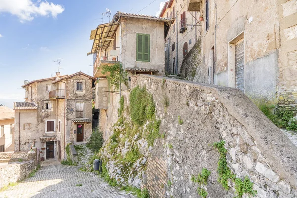 Mittelalterliche stadt artena, lazio, italien — Stockfoto