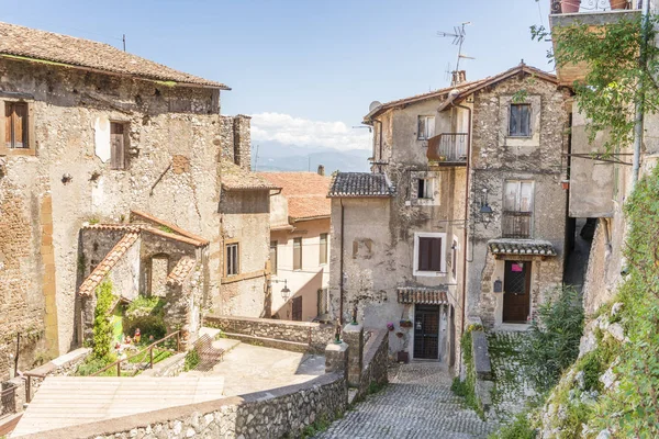 Mittelalterliche stadt artena, lazio, italien — Stockfoto