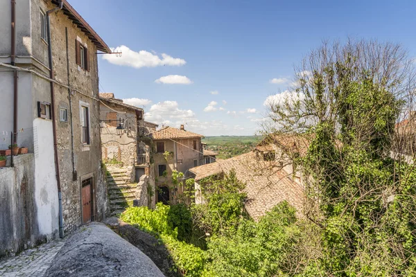 중세 마을 아르테나, 라치오, 이탈리아 — 스톡 사진
