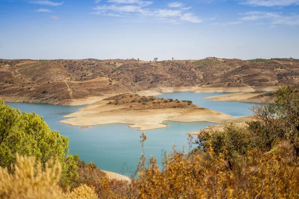 Hermoso embalse de Odeleite, Algarve, Portugal —  Fotos de Stock