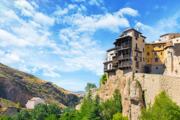 Vistas a las Casas Colgadas de Cuenca (Asılmış evler) Castilla la la Mancha
