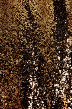 Soyut altın glitter arka plan. Festival arka plan kopya alanı ile.