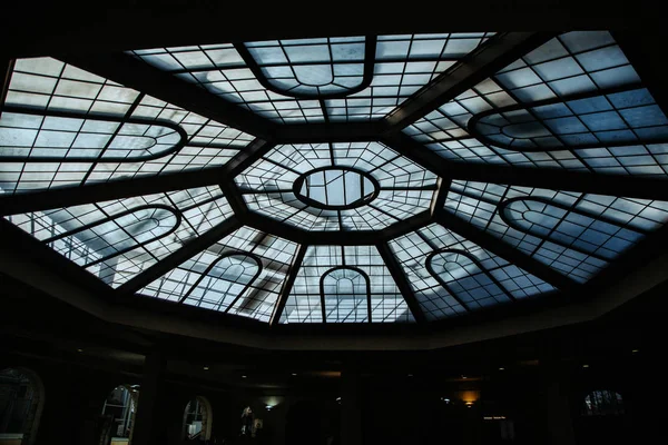 Spiral Staircase Glass Roof Vatican Museum — Stock Photo, Image