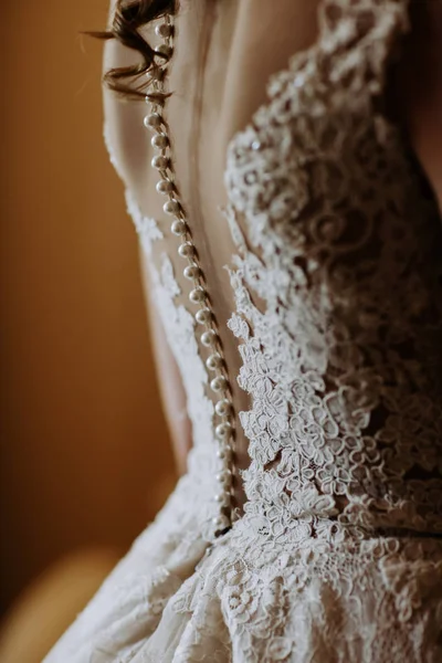 드레스의 코르셋 클로즈업 — 스톡 사진