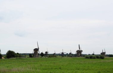 Unesco Dünya Mirası doğal Hollanda, Hollanda yel değirmenleri