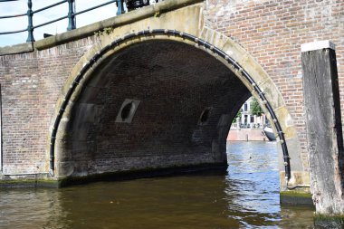 Amsterdam, Hollanda, Hollanda Grachtengordel'in-Batı alanda kanallar arasında köprüler