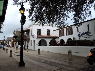 Saint Augustine caddeleri, Florida, Usa