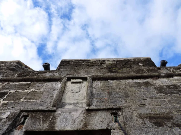 Castillo San Marcos Saint Augustine Monumen Nasional Florida — Stok Foto